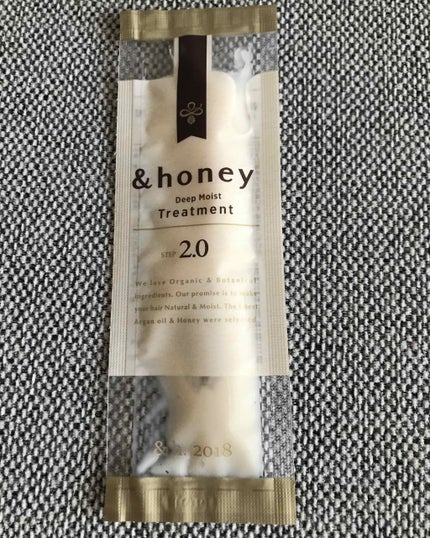 ディープモイスト シャンプー1.0/ヘアトリートメント2.0/&honey/市販シャンプーを使ったクチコミ(1枚目)