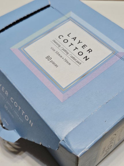 めくるコットン/コットン・ラボ/コットンを使ったクチコミ(1枚目)
