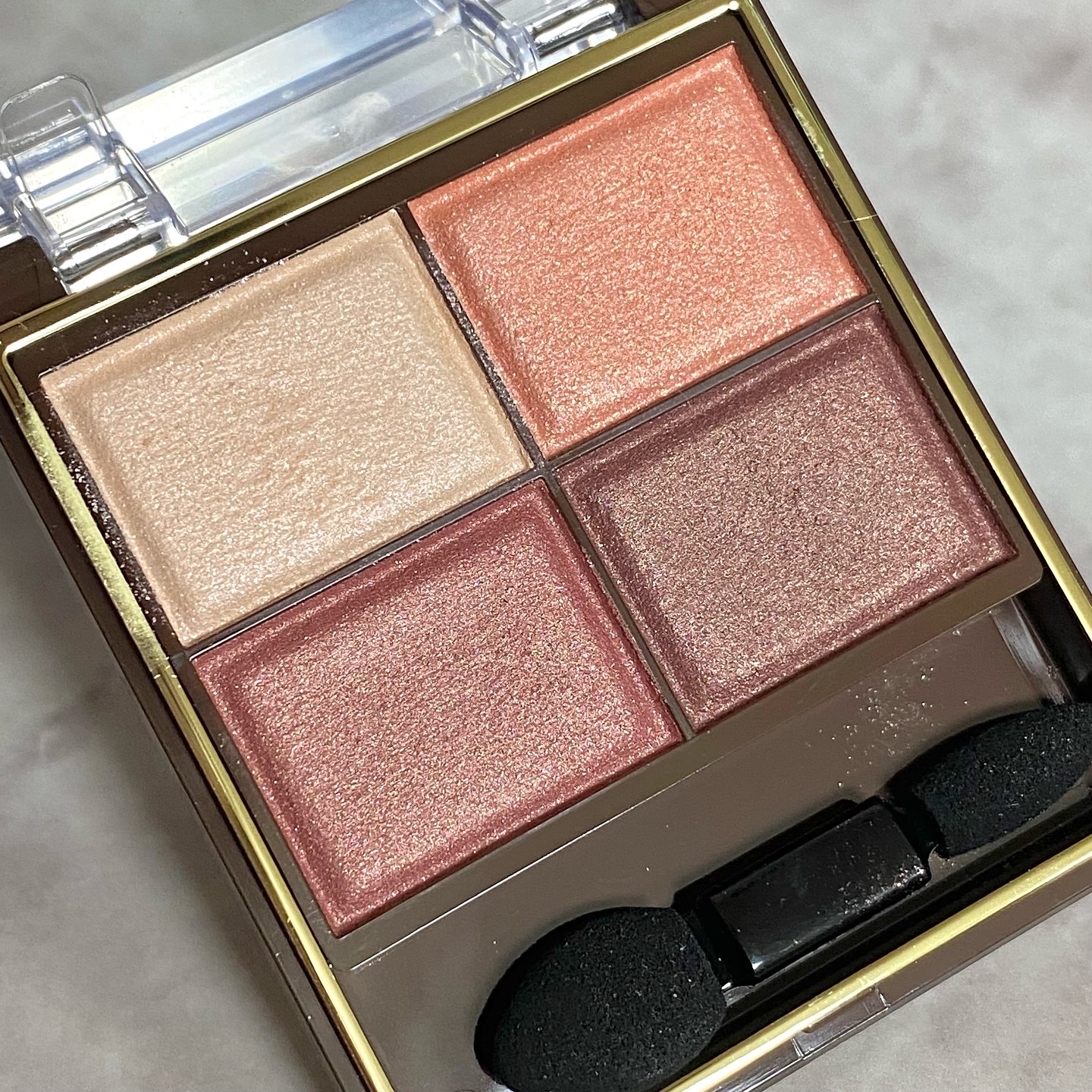 スキニーリッチシャドウ/excel/アイシャドウパレットを使ったクチコミ（3枚目）