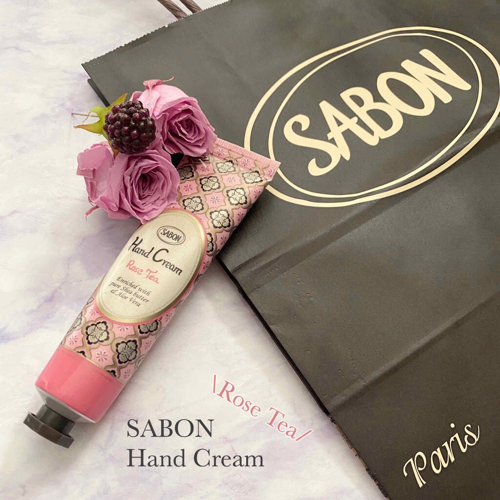 ハンドクリーム ローズティー/SABON/ハンドクリームを使ったクチコミ(1枚目)