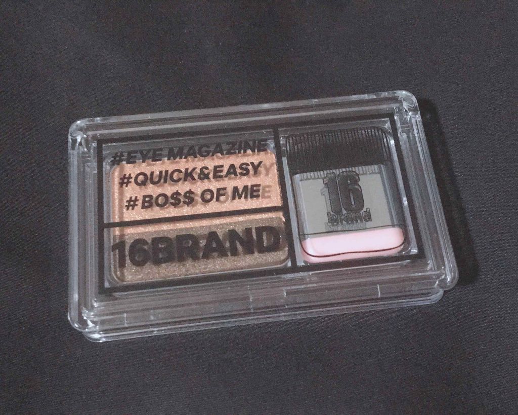 16 EYE MAGAZINE/16BRAND/アイシャドウパレットを使ったクチコミ(1枚目)