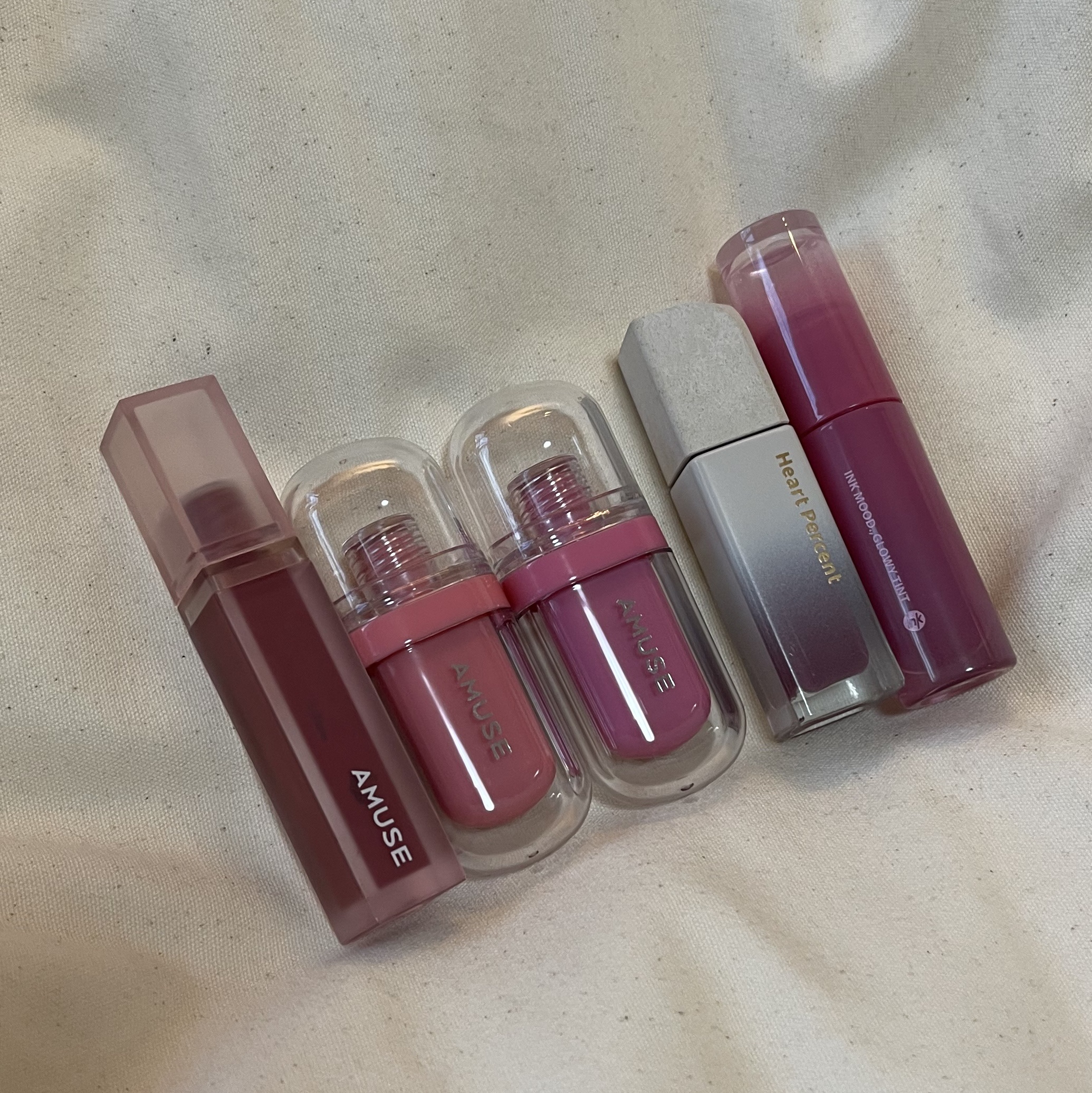 ドットオンムードピュアグロウティント/Heart Percent/リップティントを使ったクチコミ（1枚目）