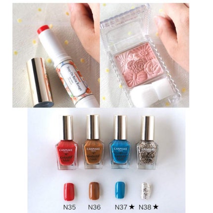 グロウフルールチークス/キャンメイク/パウダーチークを使ったクチコミ(2枚目)