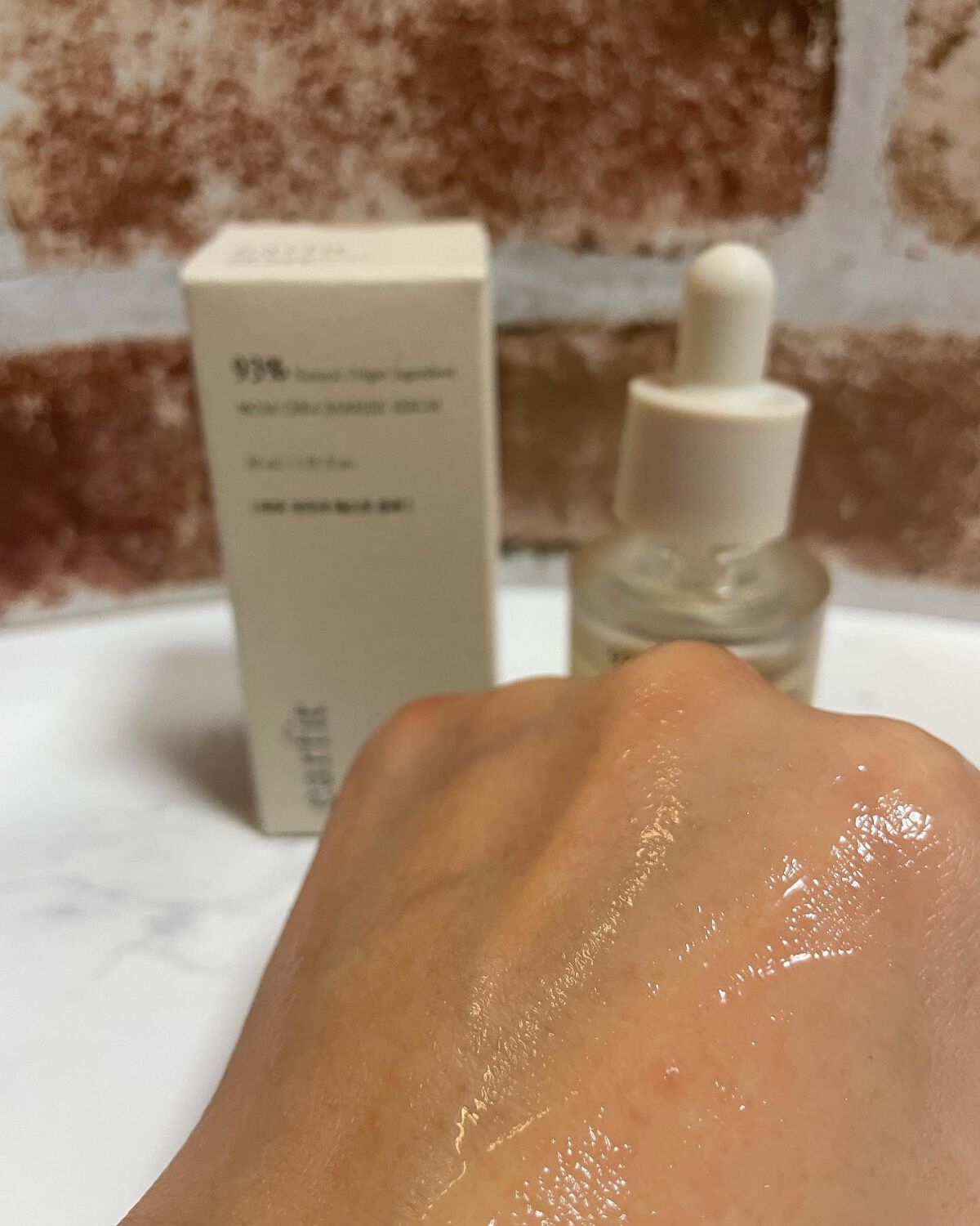 バイオムセラバリアセラム/earfit/美容液を使ったクチコミ（3枚目）