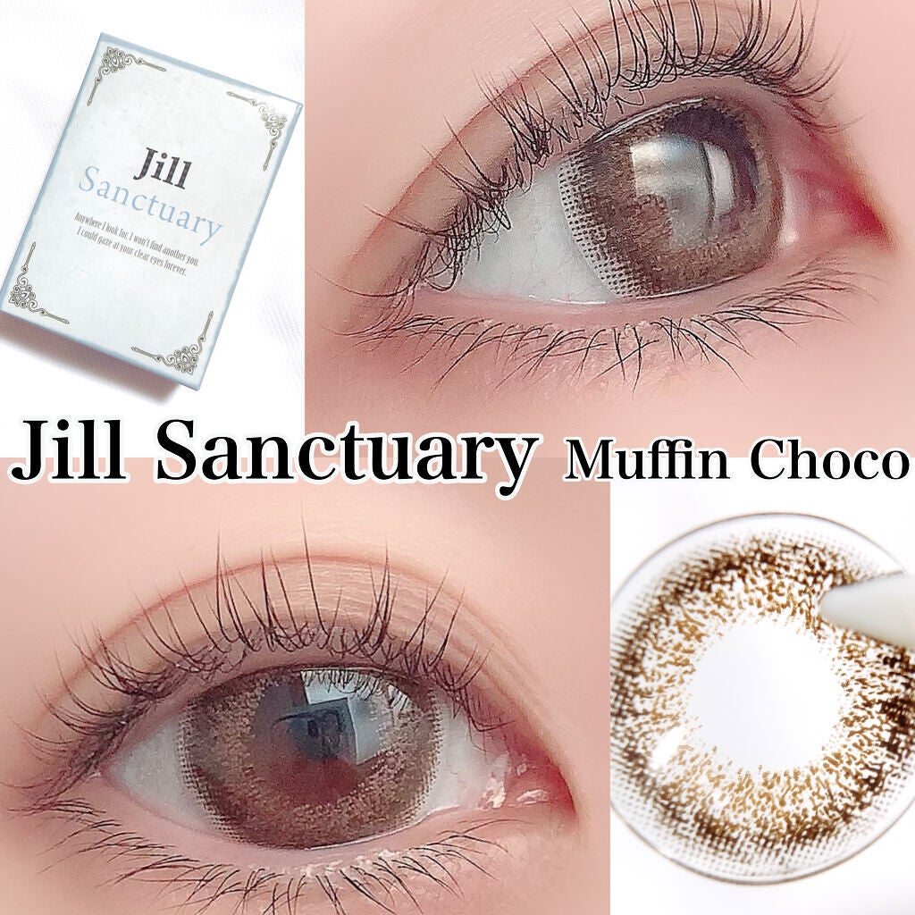 Sanctuary Muffin Grand チョコ/Jill/カラーコンタクトレンズを使ったクチコミ(1枚目)