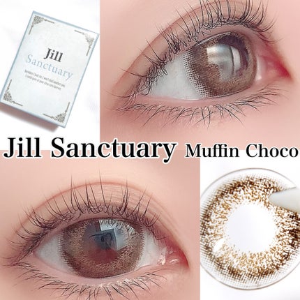 Sanctuary Muffin Grand チョコ/Jill/カラーコンタクトレンズを使ったクチコミ(1枚目)