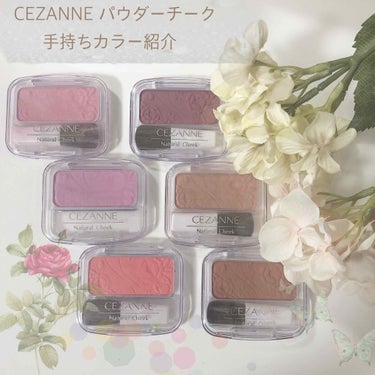 ナチュラル チークN/CEZANNE/パウダーチークを使ったクチコミ（1枚目）