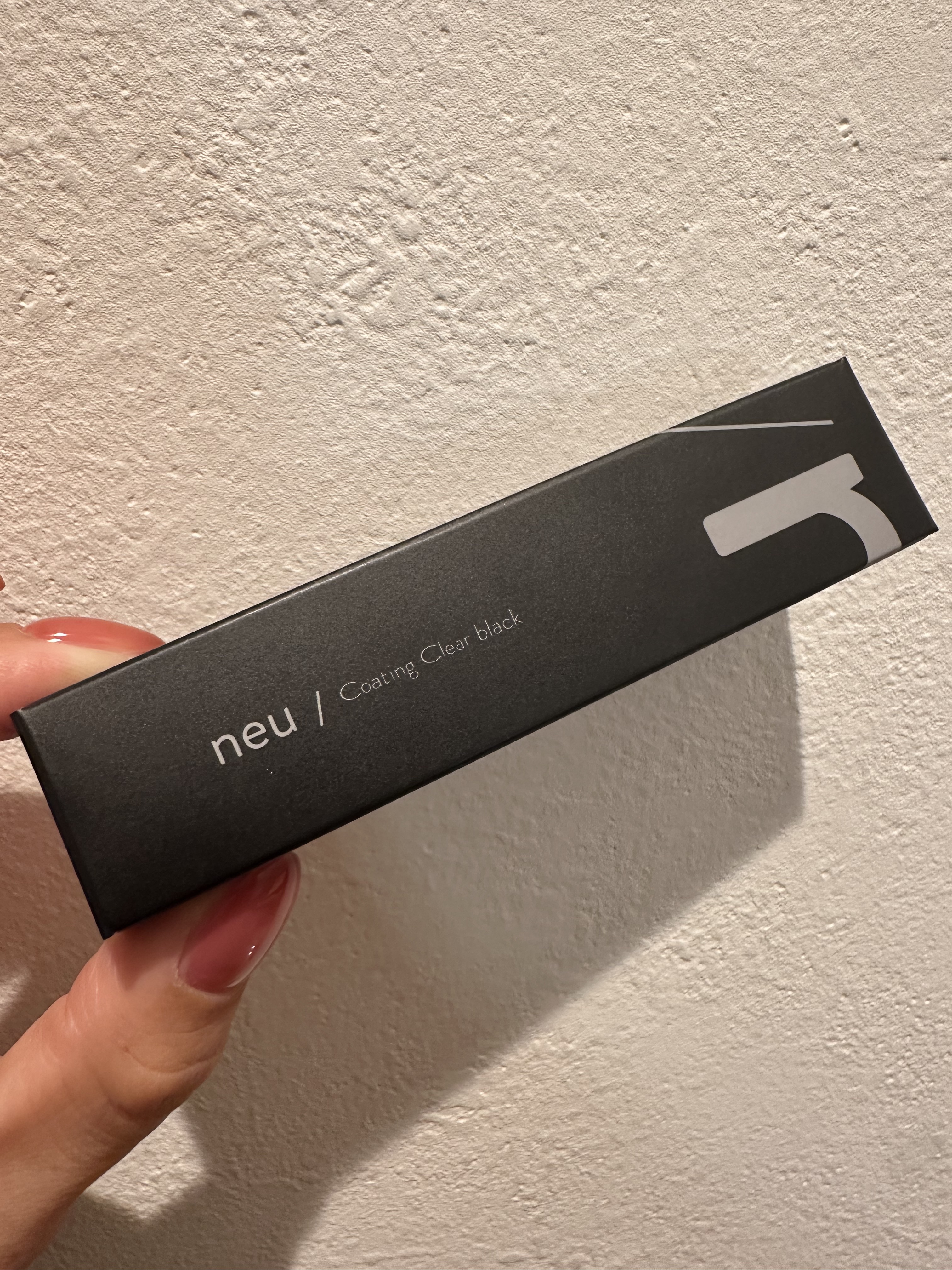 ノイ コーティング  クリアブラック/neu/まつげ美容液を使ったクチコミ（1枚目）
