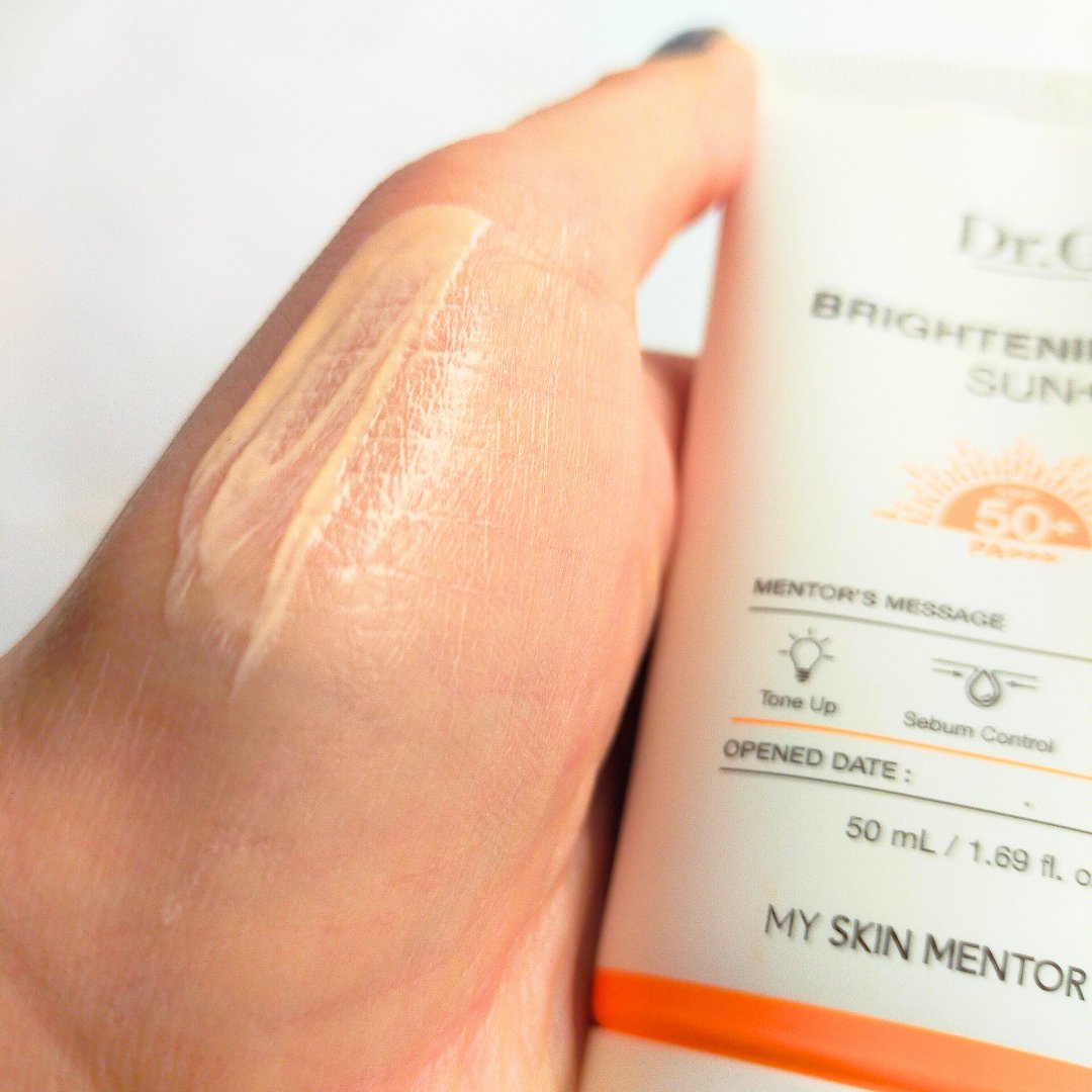 ブライトニングアップサンプラス/Dr.G/日焼け止めクリームを使ったクチコミ（3枚目）