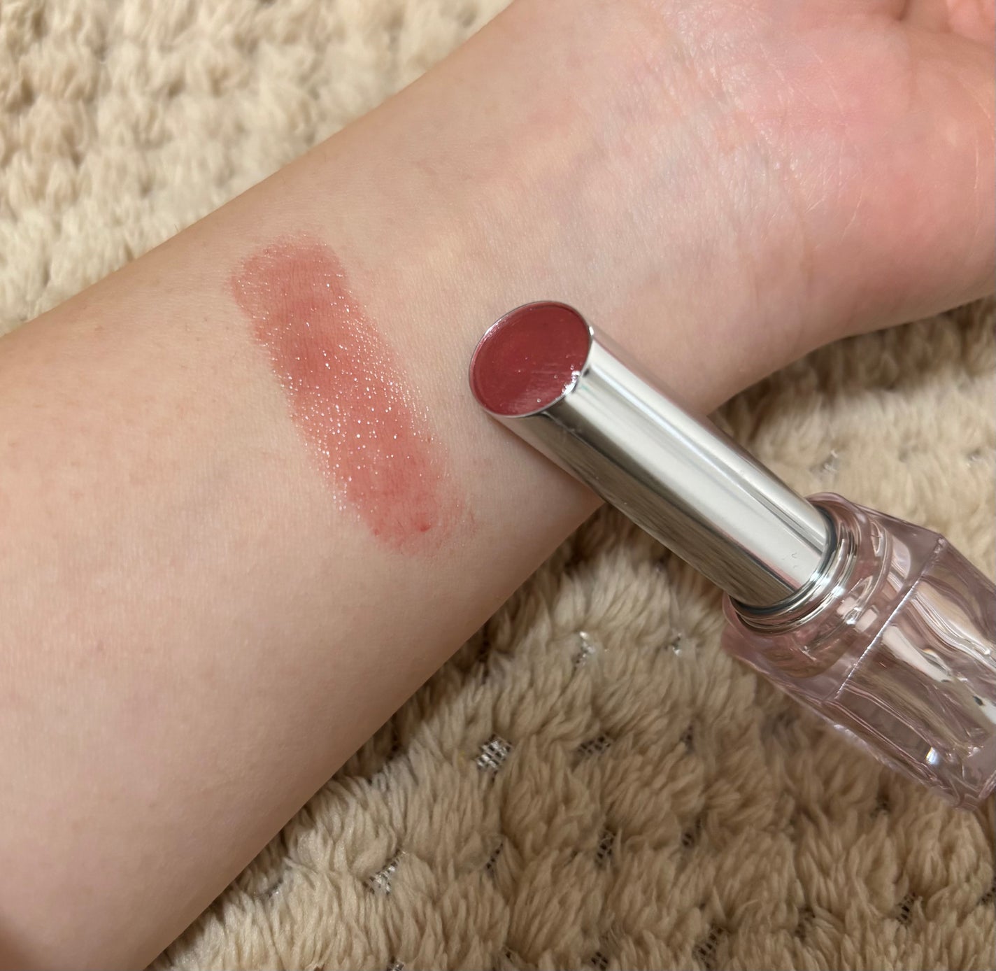 ウォーターリズムグロウメルティングバーム/TIRTIR(ティルティル)/口紅を使ったクチコミ(1枚目)