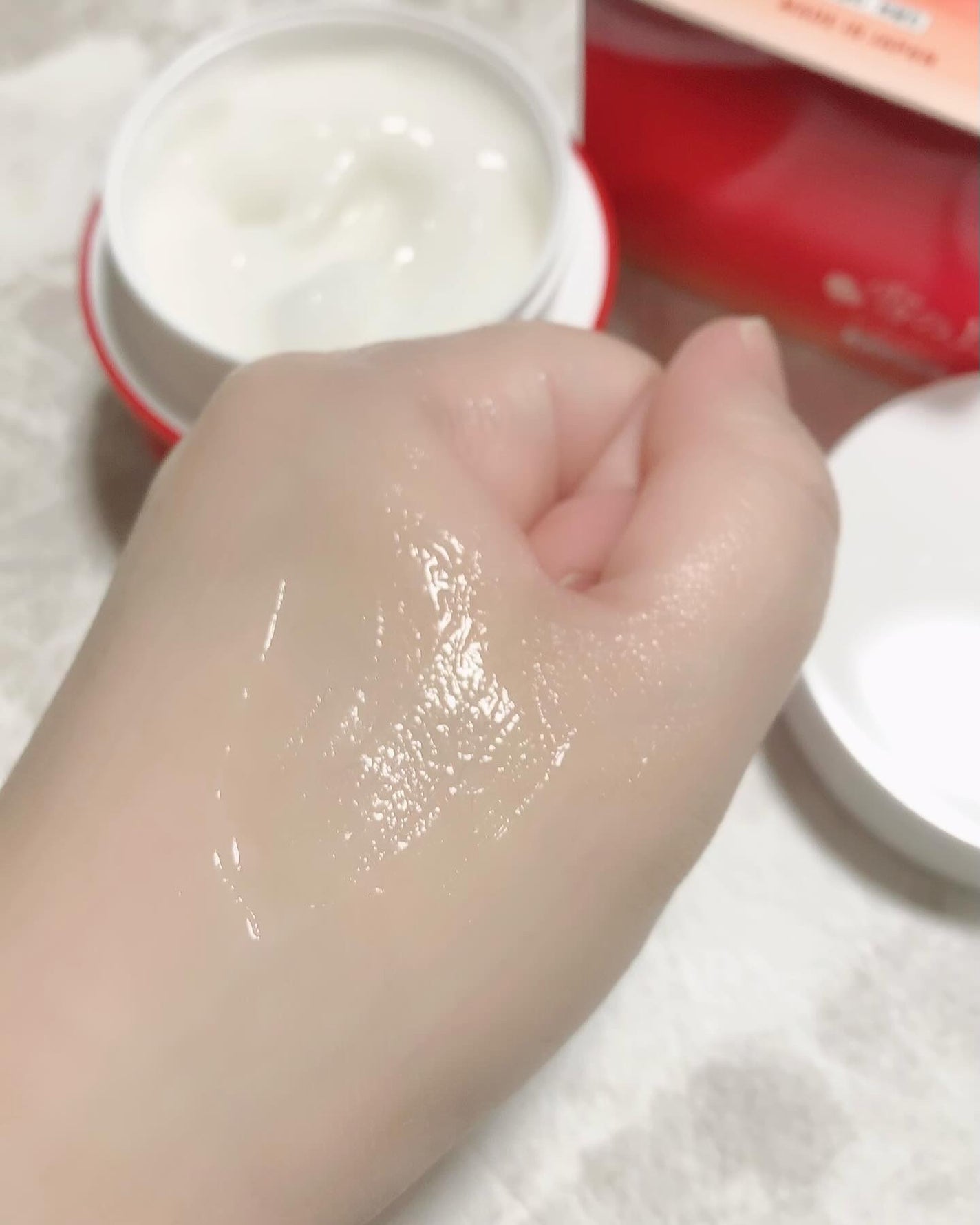 薬用美白ジェル 雪の上/雪の上/オールインワン化粧品を使ったクチコミ(5枚目)