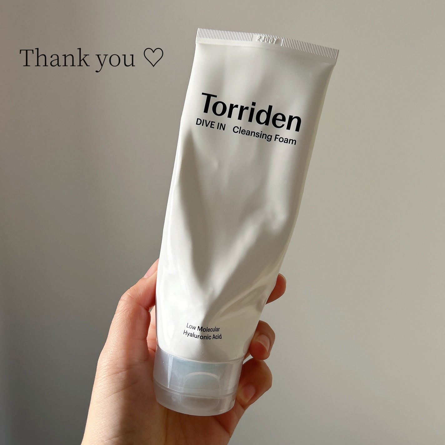 ダイブイン クレンジングフォーム/Torriden/洗顔フォームを使ったクチコミ(1枚目)