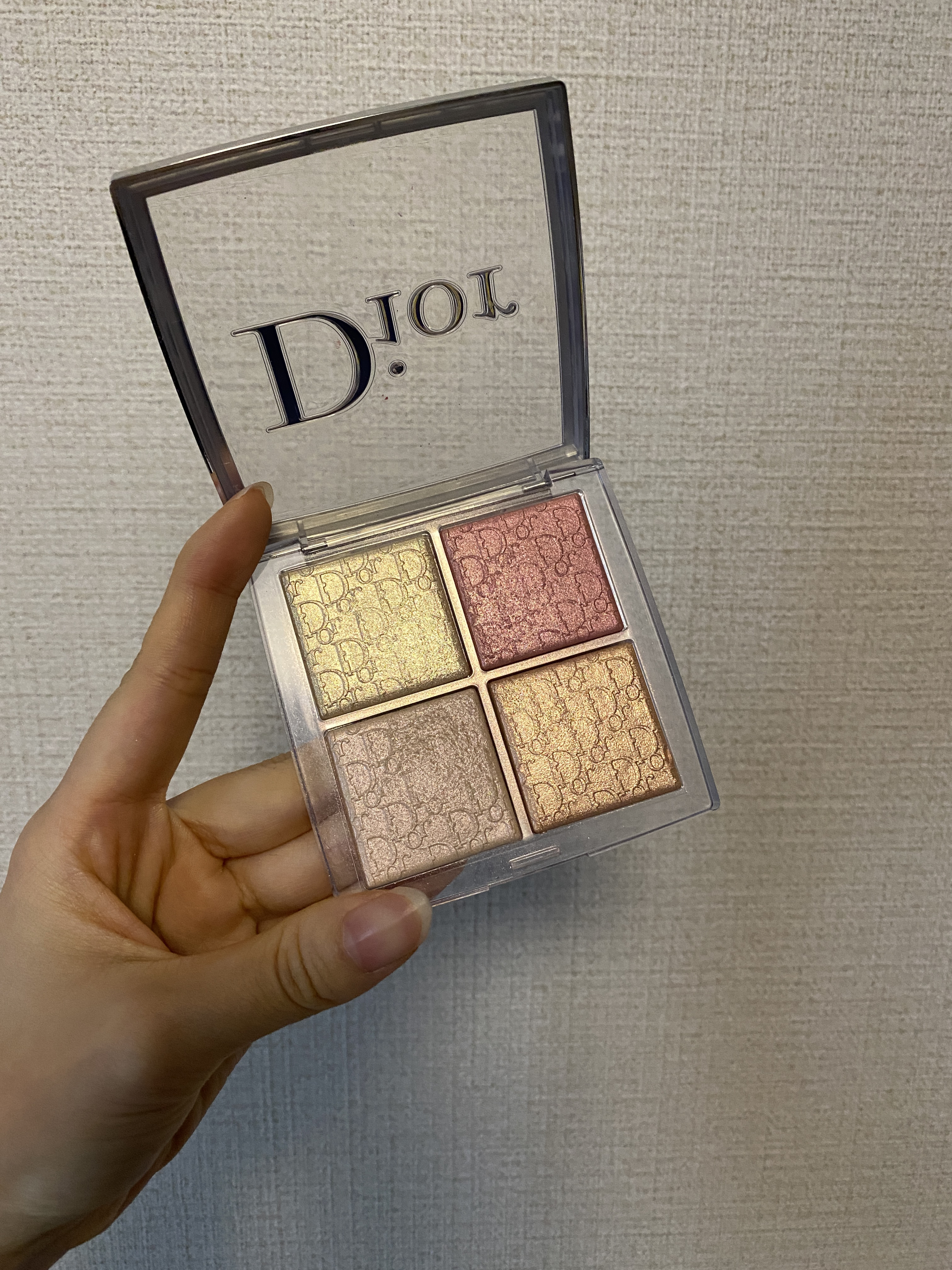 ディオール バックステージ フェイス グロウ パレット/Dior/ハイライトを使ったクチコミ（2枚目）