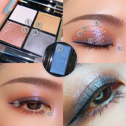 シグニチャー カラー アイズ/SUQQU/アイシャドウパレットを使ったクチコミ(4枚目)