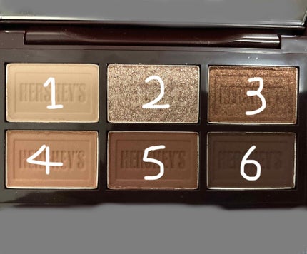 ハーシー プレイカラーアイズミニ/ETUDE/アイシャドウパレットを使ったクチコミ(2枚目)