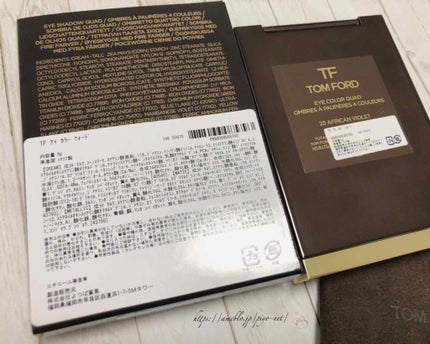 アイ カラー クォード/TOM FORD BEAUTY/アイシャドウパレットを使ったクチコミ(3枚目)