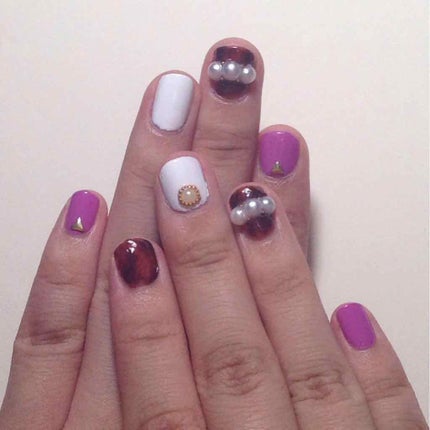 カラフルネイルズ/キャンメイク/マニキュアを使ったクチコミ(2枚目)