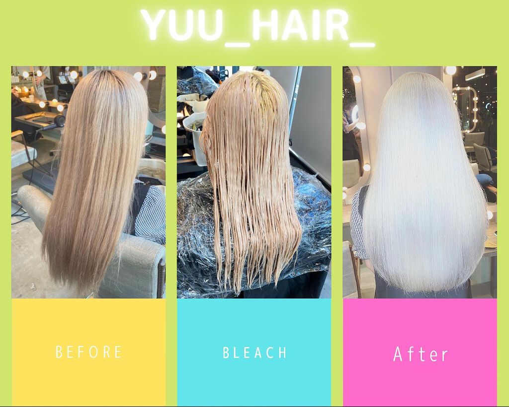 ホリスティックキュア ホリスティックキュアドライヤーのクチコミ「new basic💕💕

福岡でハイトーン出来る美容師さんは限られてます👌✨

ケアブリーチ.....」（1枚目）