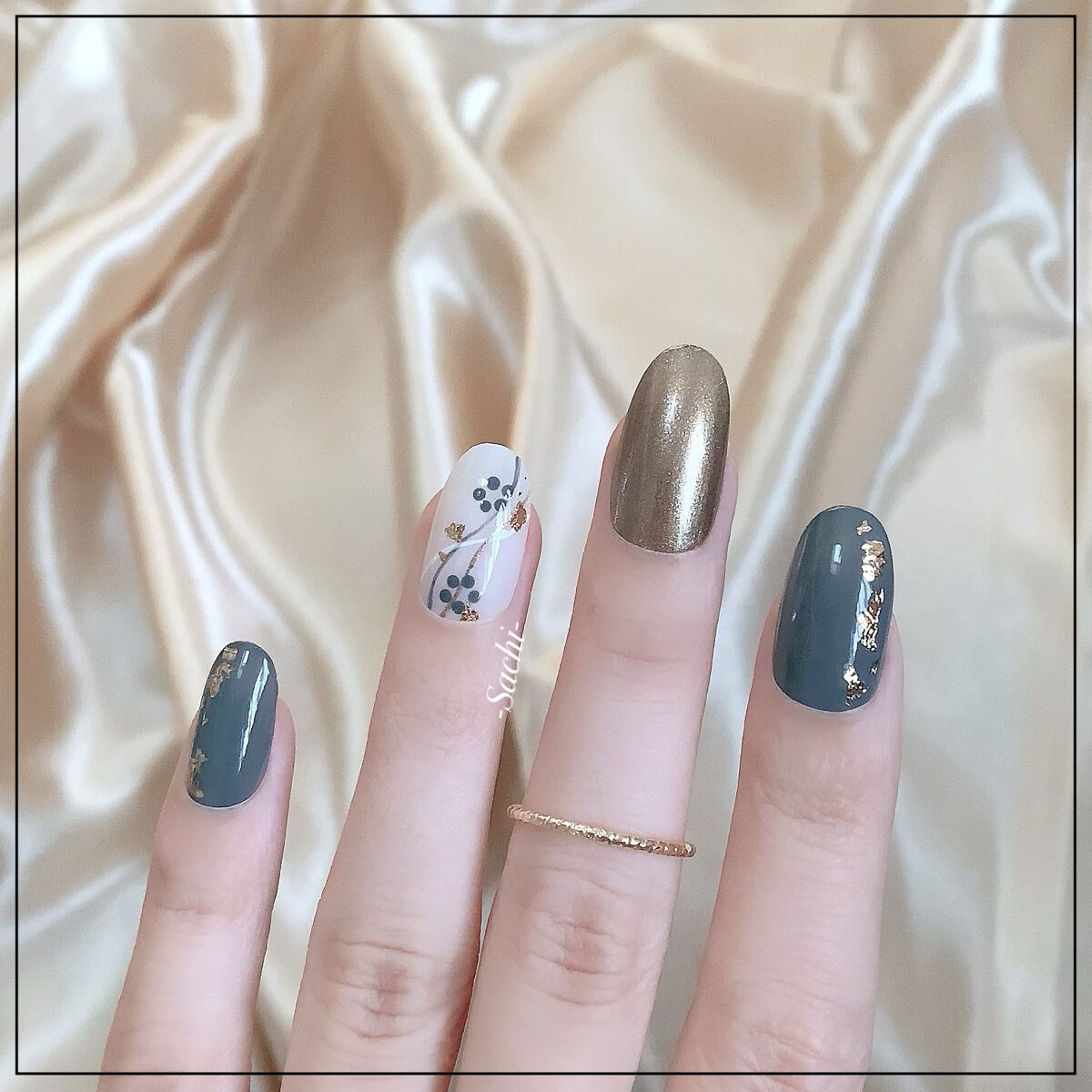 gene TOKYO ネイル/DAISO/マニキュアを使ったクチコミ（3枚目）