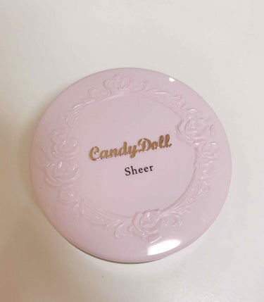 CandyDoll フェイスパウダー＜シアー＞のクチコミ「Candydoll フェイスパウダー シアーです！こちらは廃盤になった商品らしくセルレで半額以.....」（1枚目）