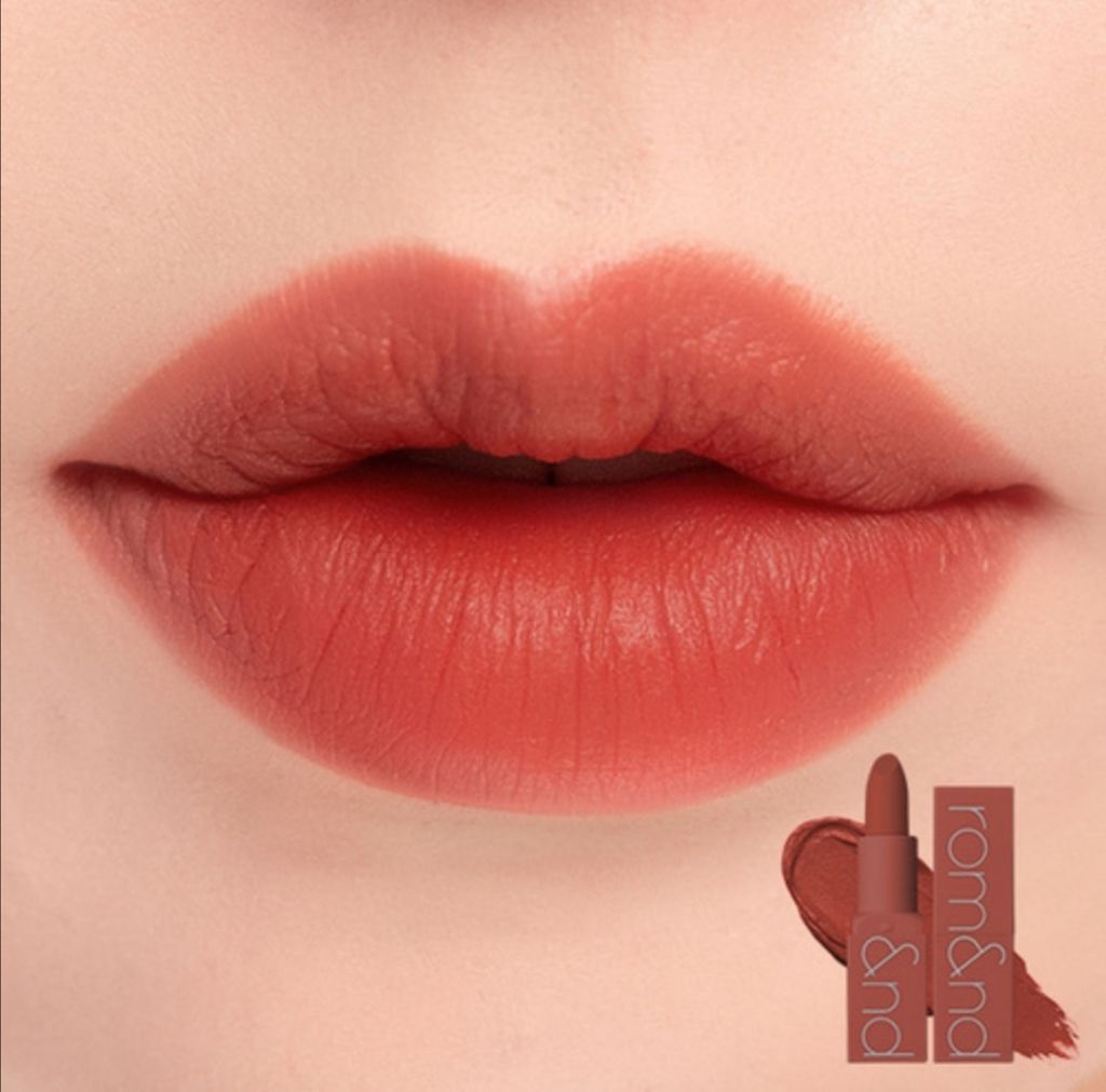 ゼログラムマットリップスティック/rom&nd/口紅を使ったクチコミ(3枚目)