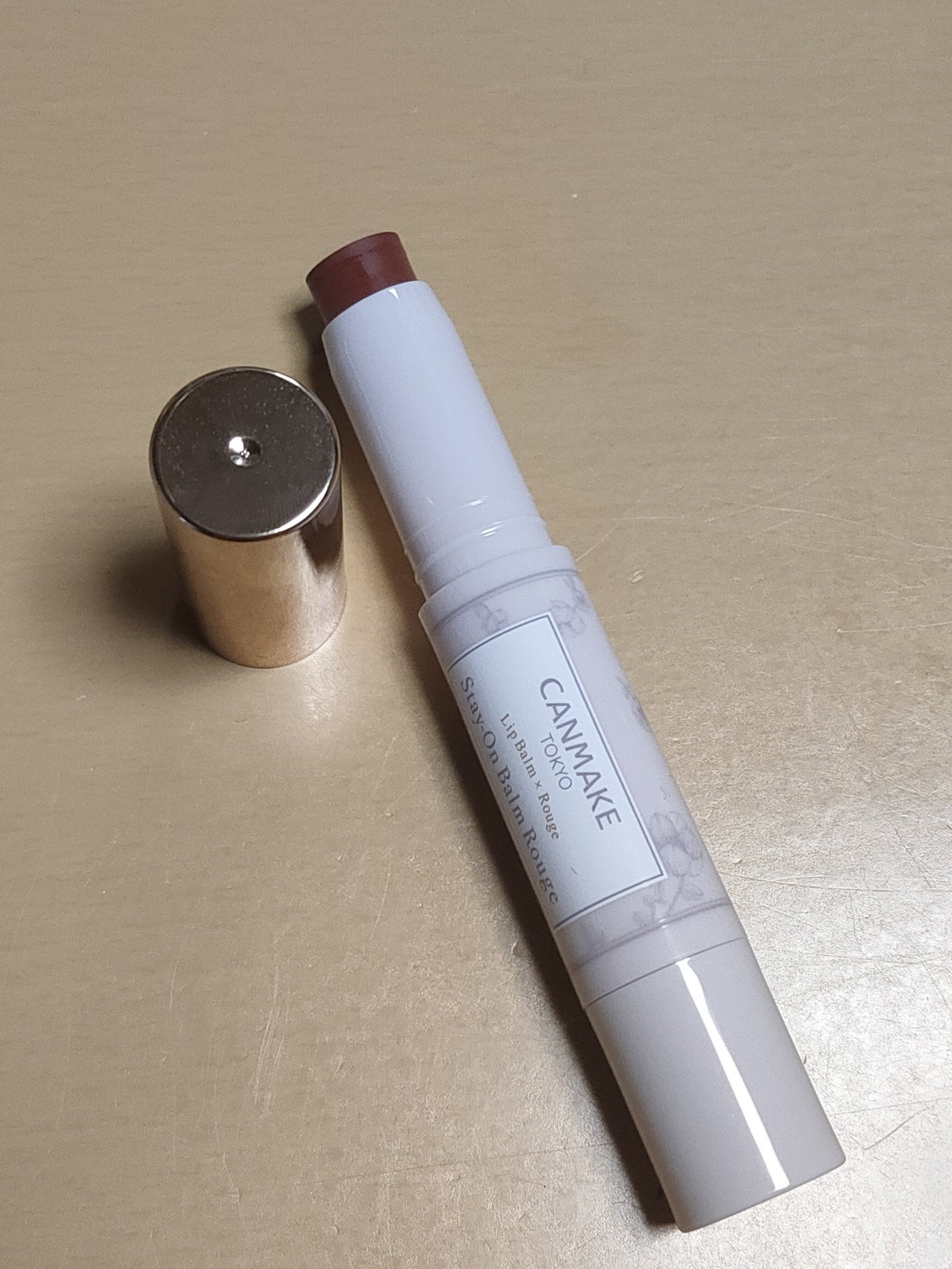 ステイオンバームルージュ/キャンメイク/口紅を使ったクチコミ(2枚目)
