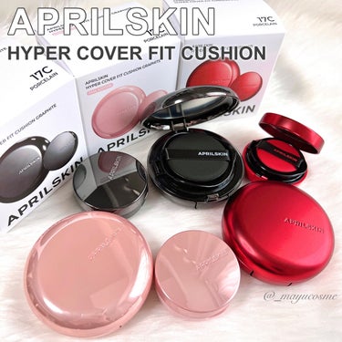 ハイパーカバーフィットクッション red/APRILSKIN/クッションファンデーションを使ったクチコミ（1枚目）