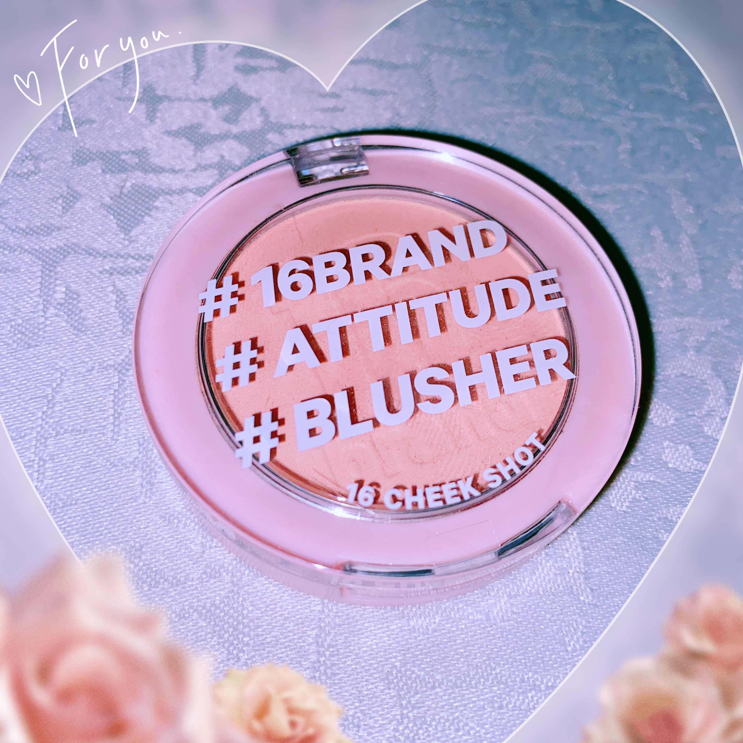 16 CHEEK SHOT/16BRAND/パウダーチークを使ったクチコミ（1枚目）