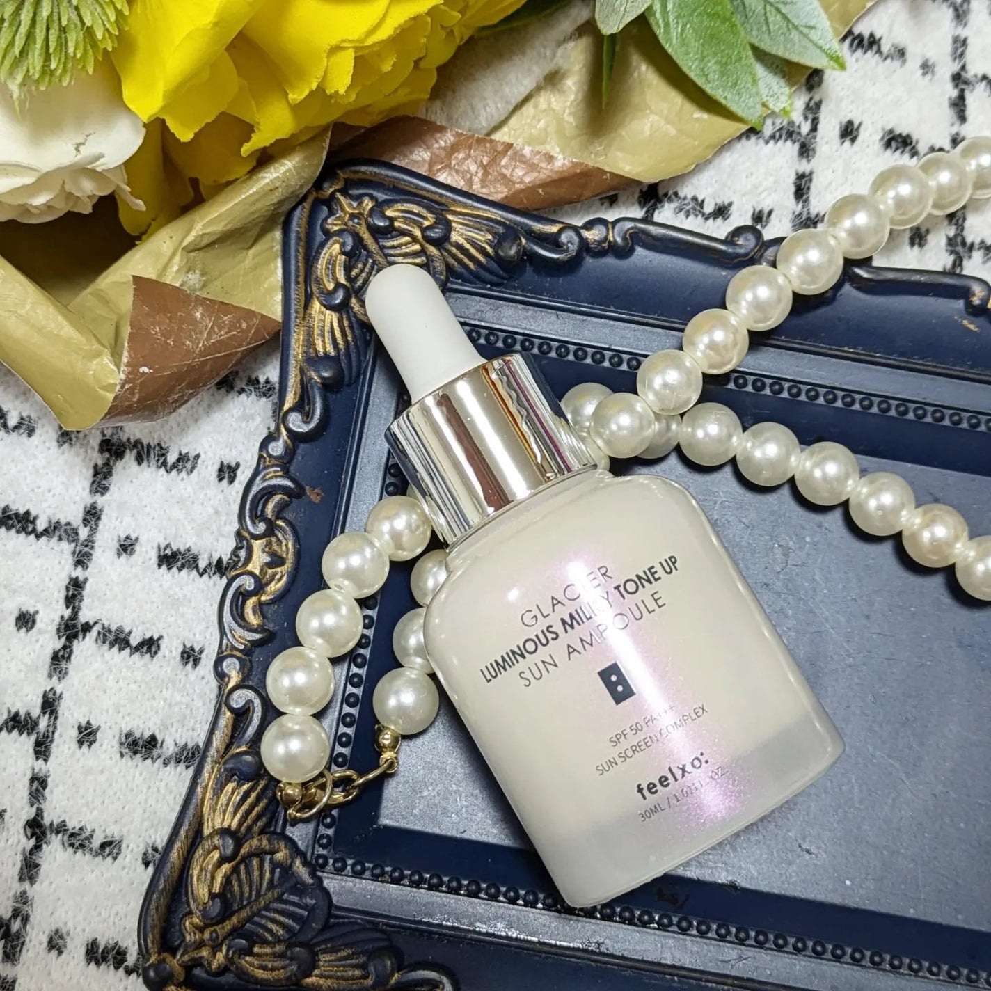 ピルソ ルミナスミルキートーンアップサンアンプル/feelxo/美容液を使ったクチコミ(2枚目)