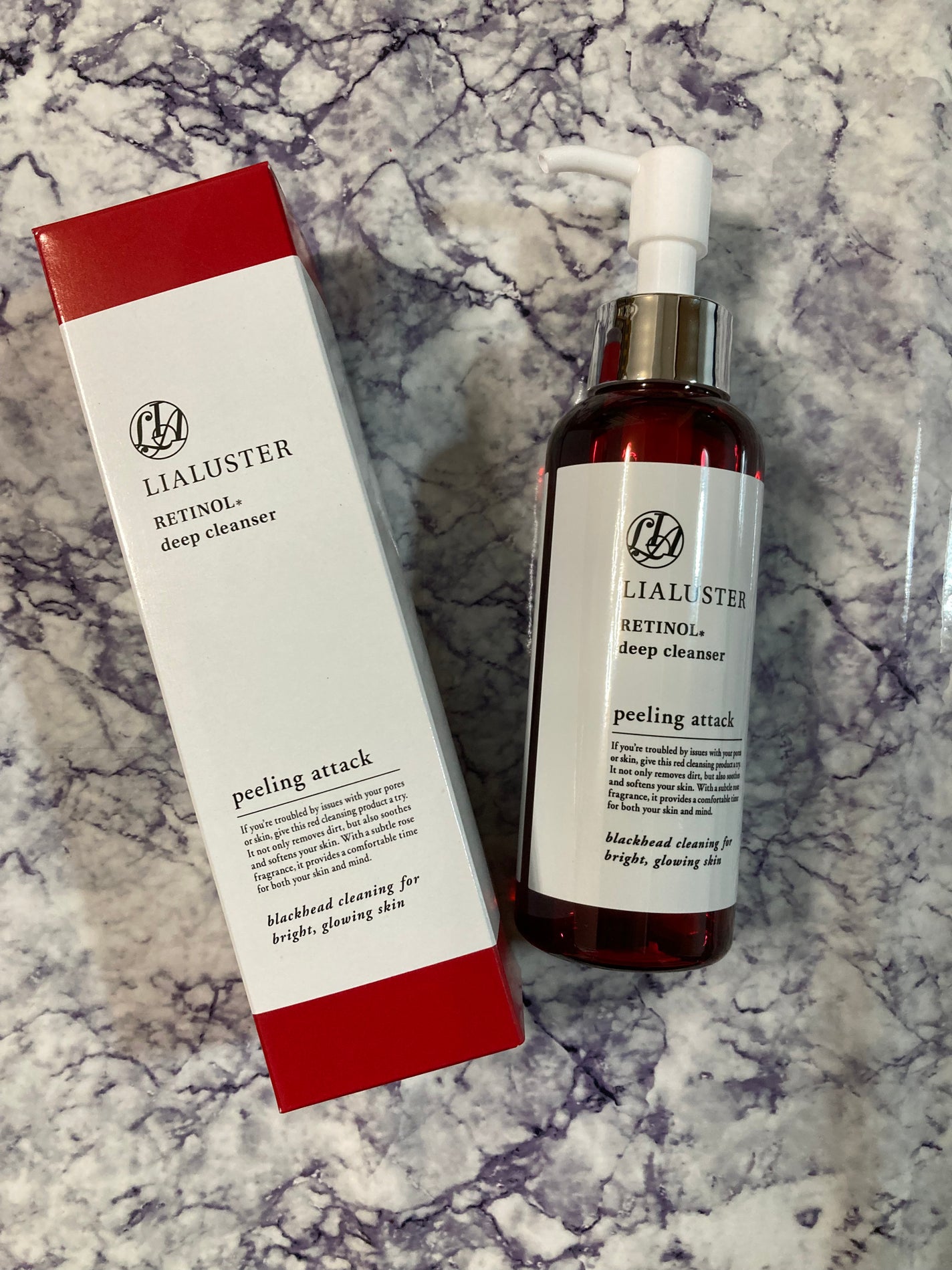 レチノールディープクレンザー/LIALUSTER/その他洗顔料を使ったクチコミ(1枚目)