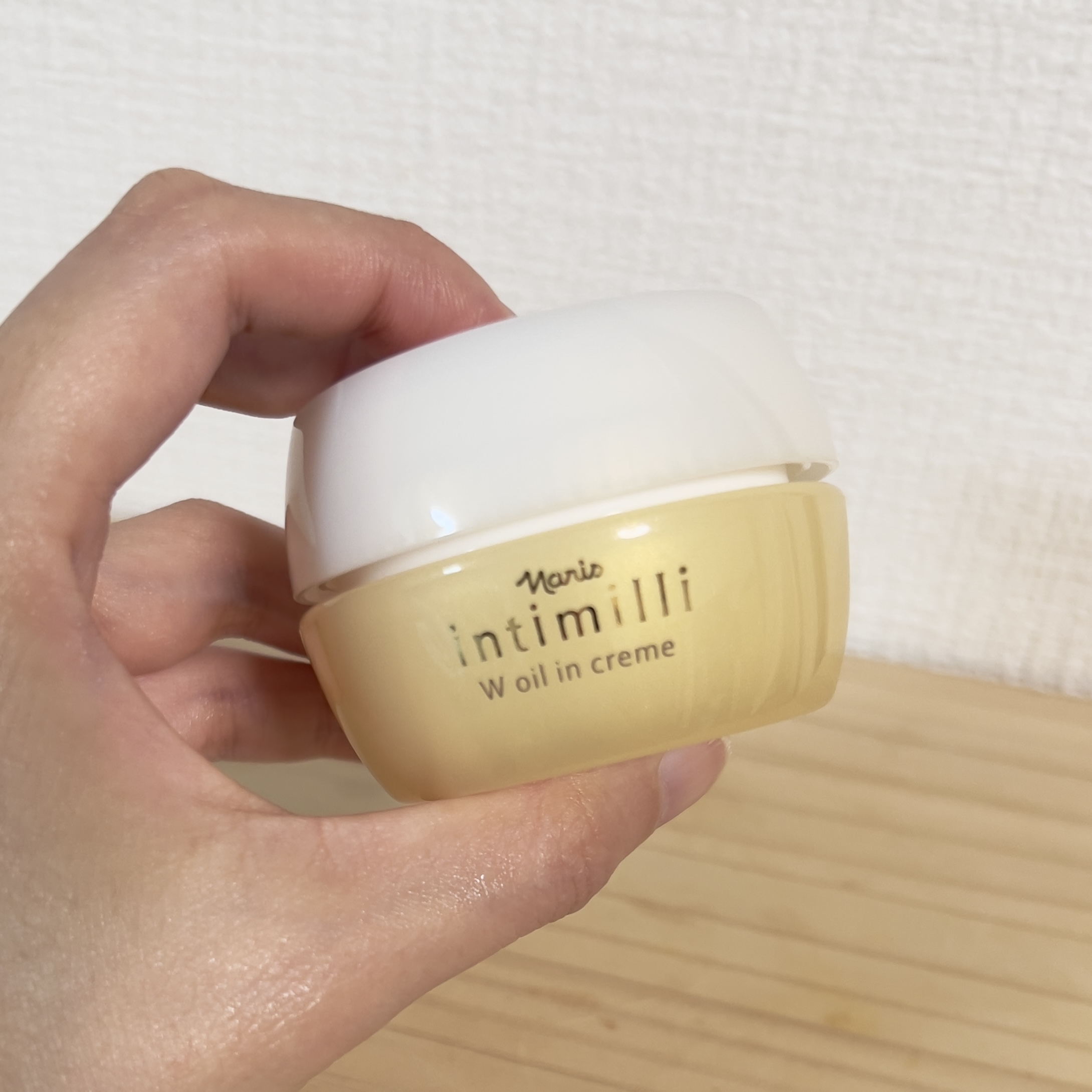 アンティミリ Wオイルイン クリーム/ナリス化粧品/フェイスクリームを使ったクチコミ（2枚目）