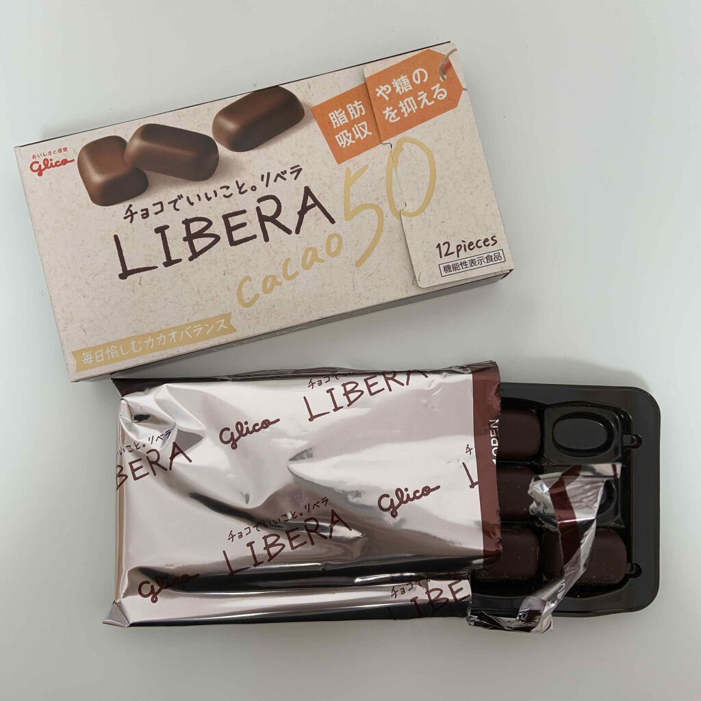 Liberaカカオ50/グリコ/食品を使ったクチコミ（1枚目）