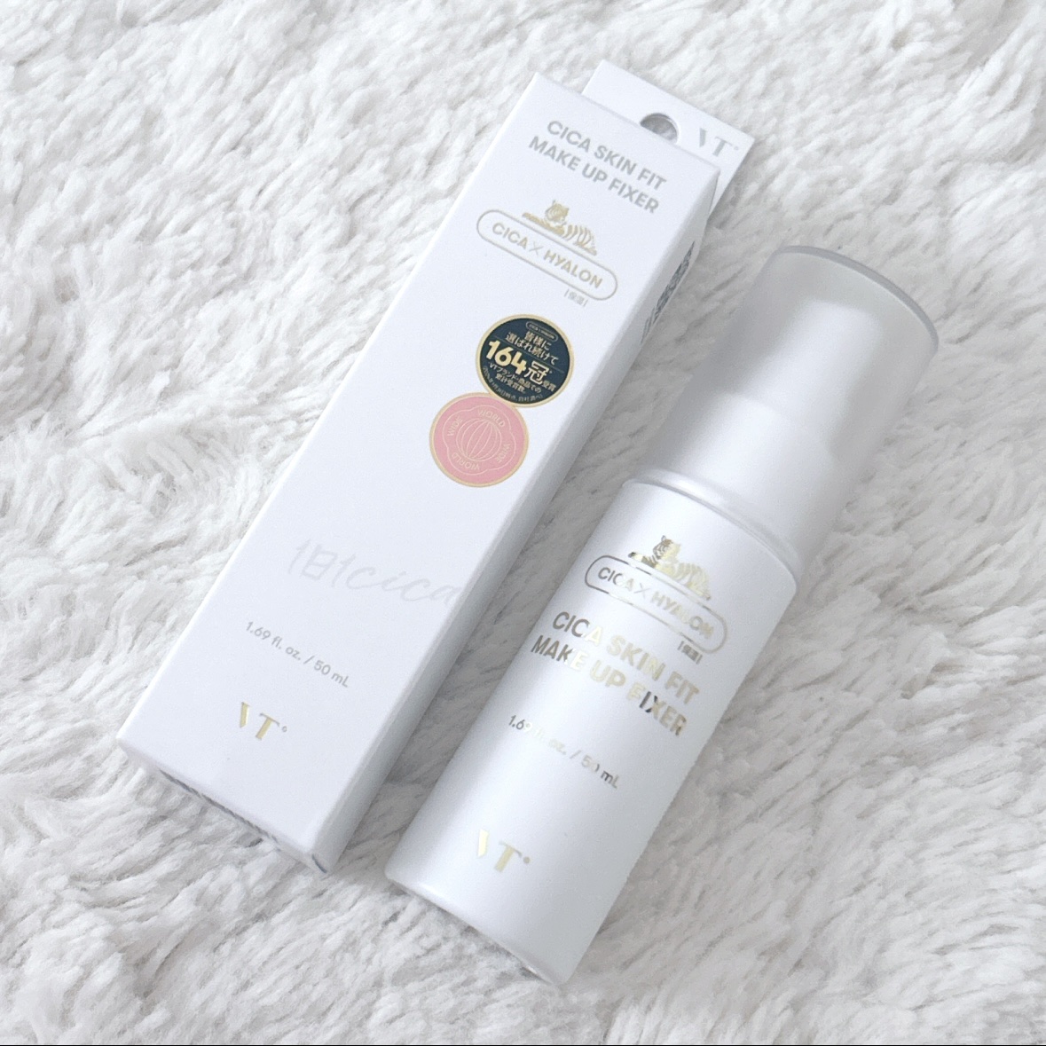 CICAスキンフィットメイクアップフィクサー/VT/その他スキンケアを使ったクチコミ（1枚目）