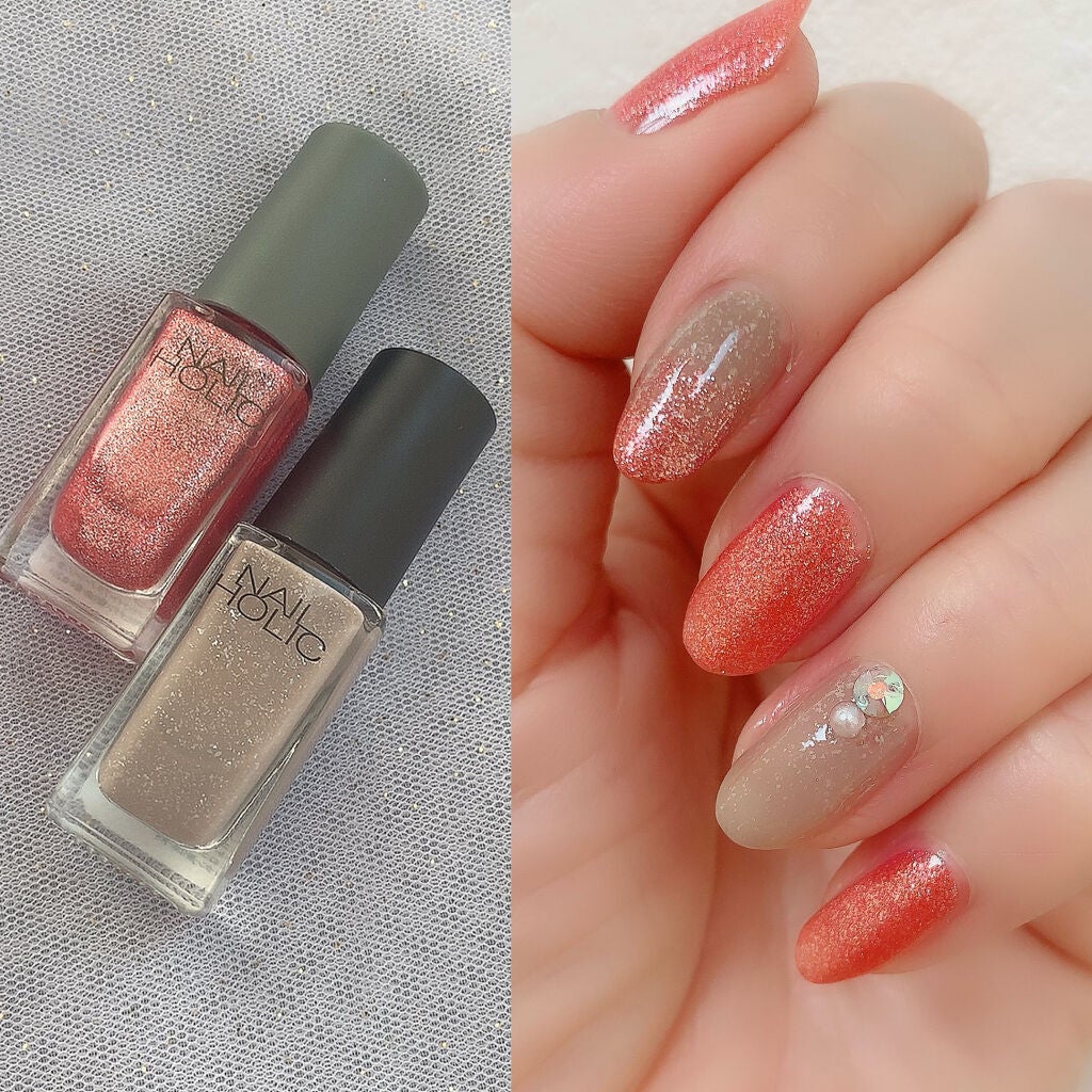 ネイルホリック リミテッドカラー Sparkle ornament/ネイルホリック/マニキュアを使ったクチコミ(2枚目)