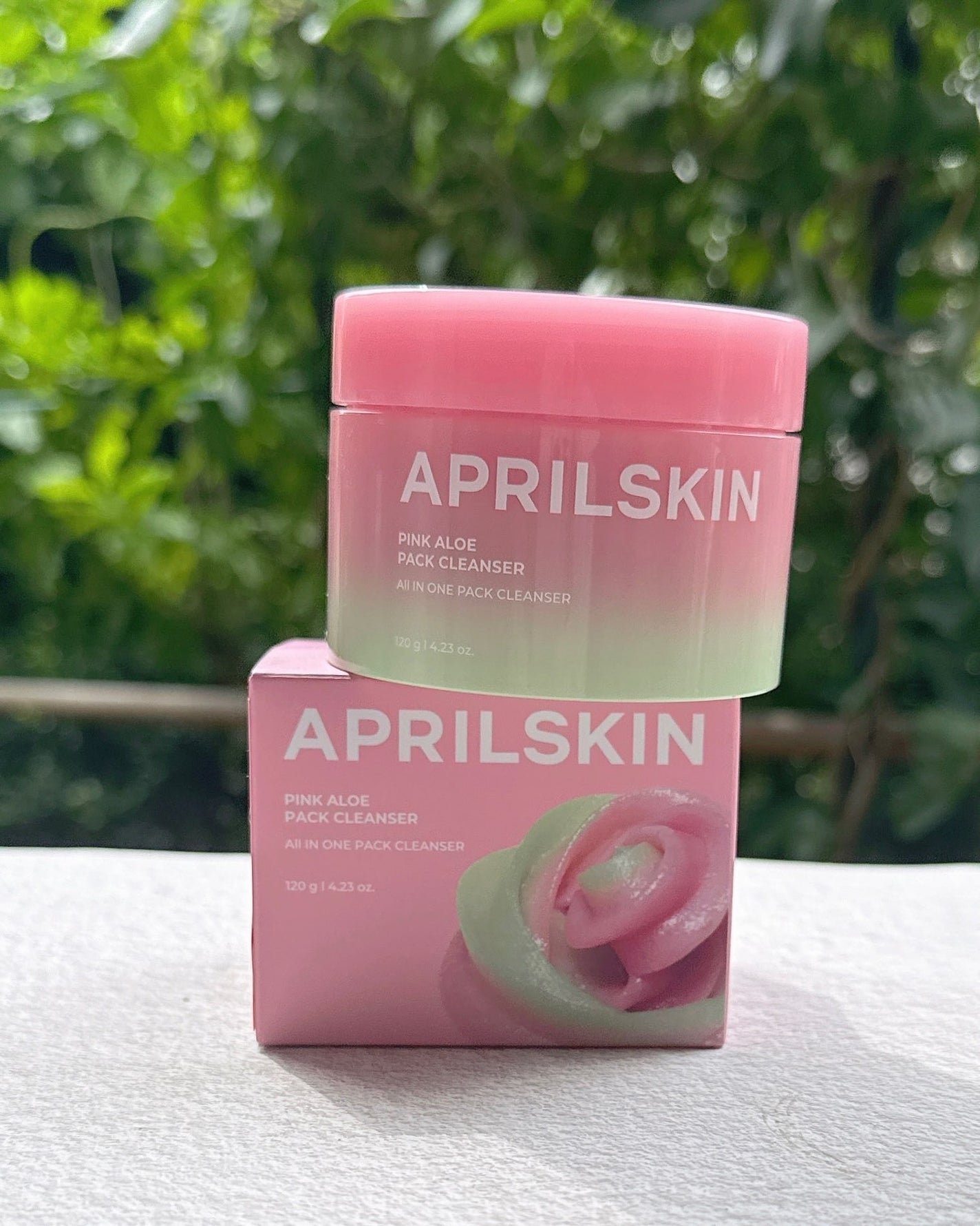 ピンクアロエメレンゲクレンザー/APRILSKIN/その他洗顔料を使ったクチコミ(1枚目)