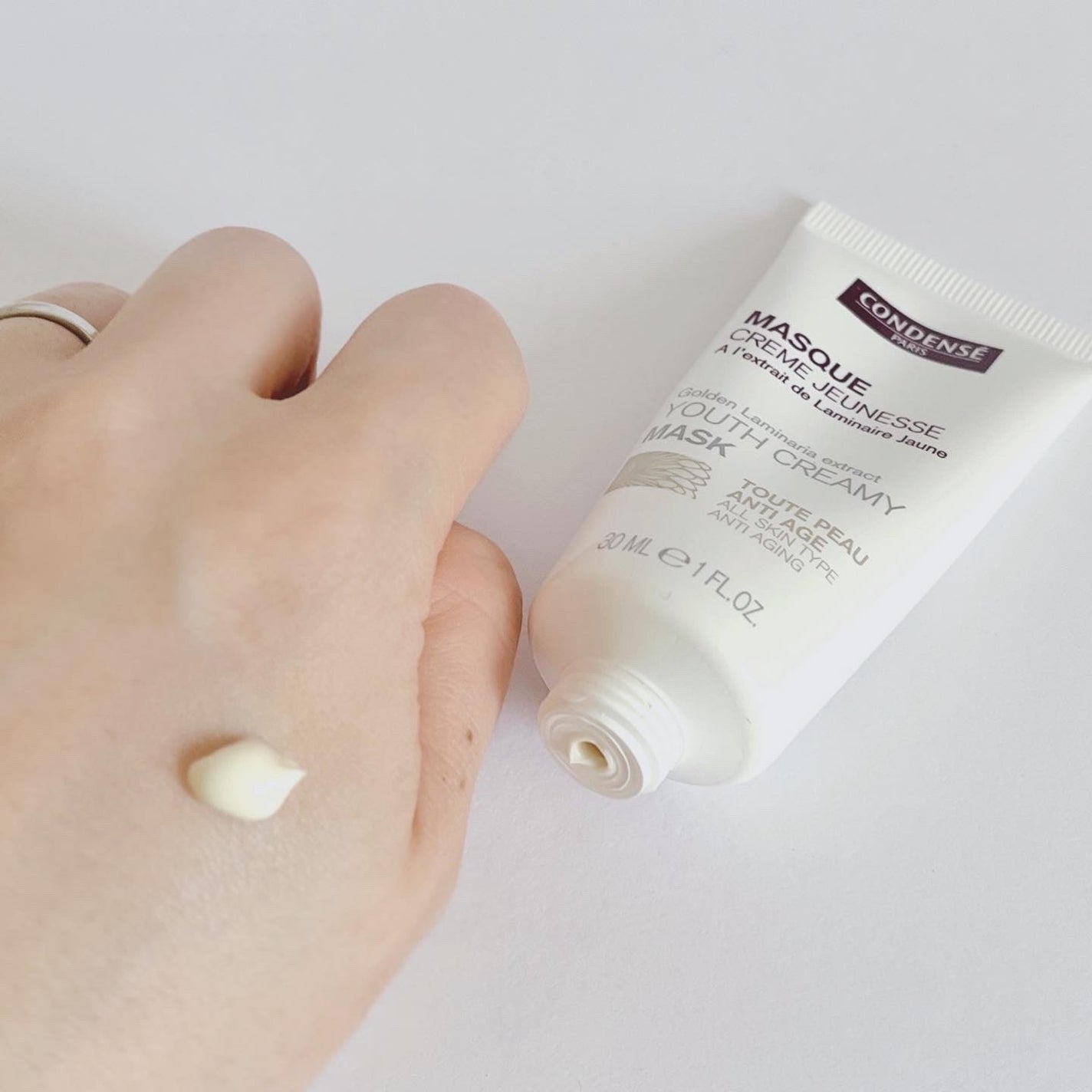 マスク クレーム ジュネス/コンダンセ パリ/フェイスクリームを使ったクチコミ(3枚目)