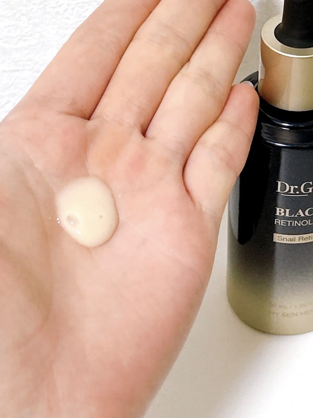 ブラックスネイルレチノールセラム/Dr.G/美容液を使ったクチコミ（3枚目）