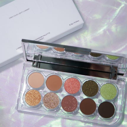 ライトオンアイズシャドウパレット/ルミル/アイシャドウパレットを使ったクチコミ(4枚目)