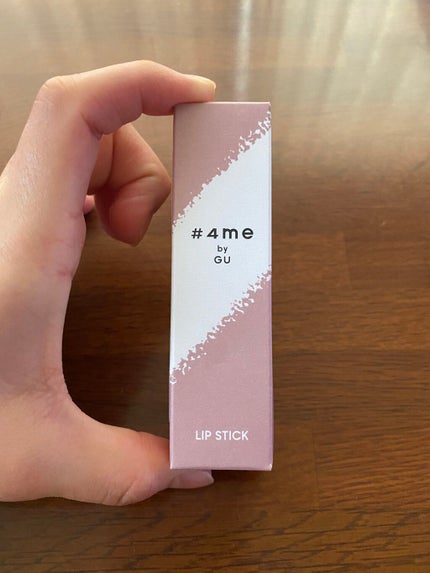 リップスティック/#4me by GU/口紅を使ったクチコミ(1枚目)