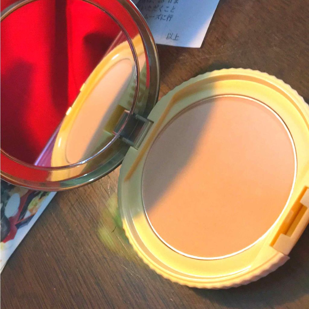 【旧品】マシュマロフィニッシュパウダー/キャンメイク/プレストパウダーを使ったクチコミ（2枚目）