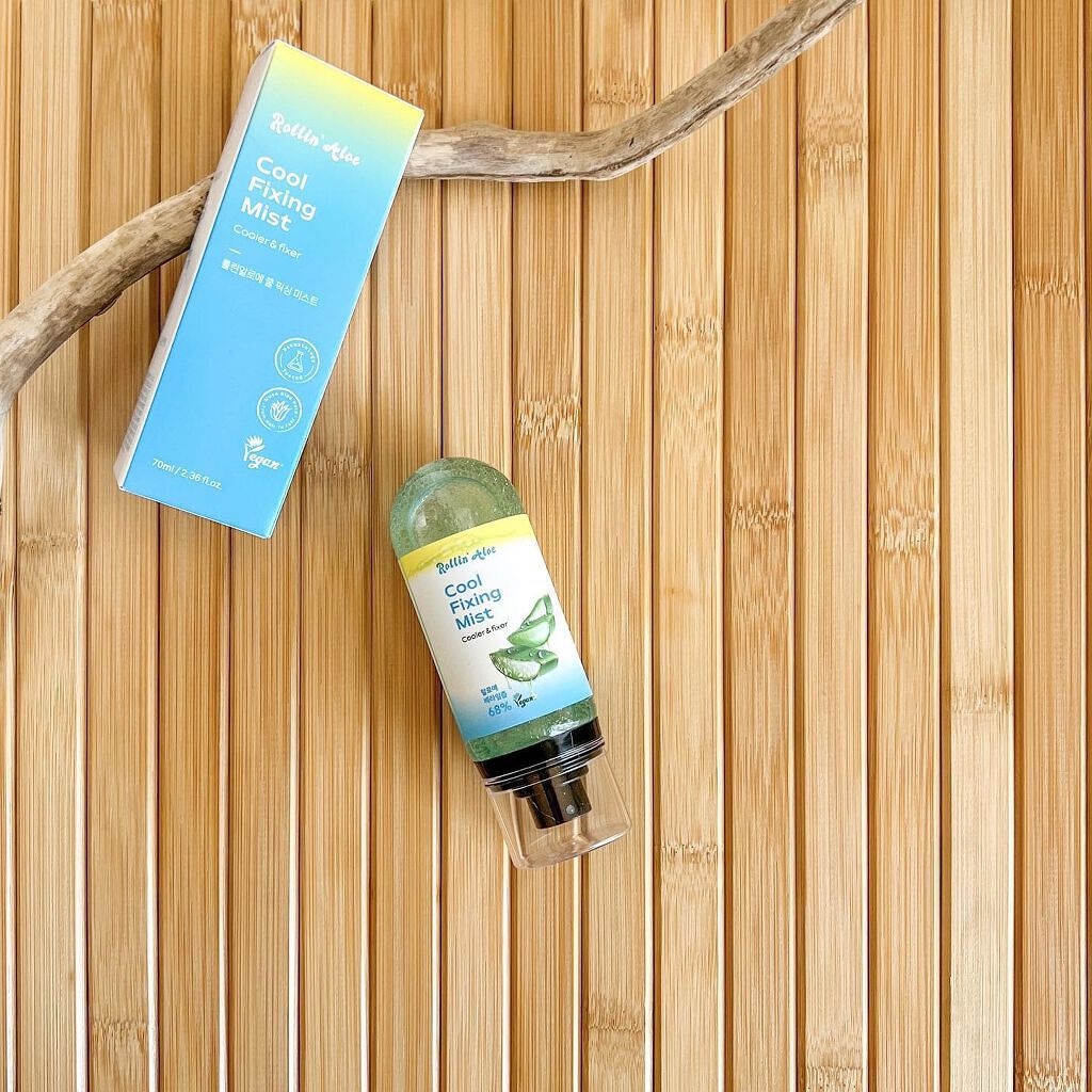 COOL FIXING MIST/Rollin' Aloe/ミスト状化粧水を使ったクチコミ（1枚目）