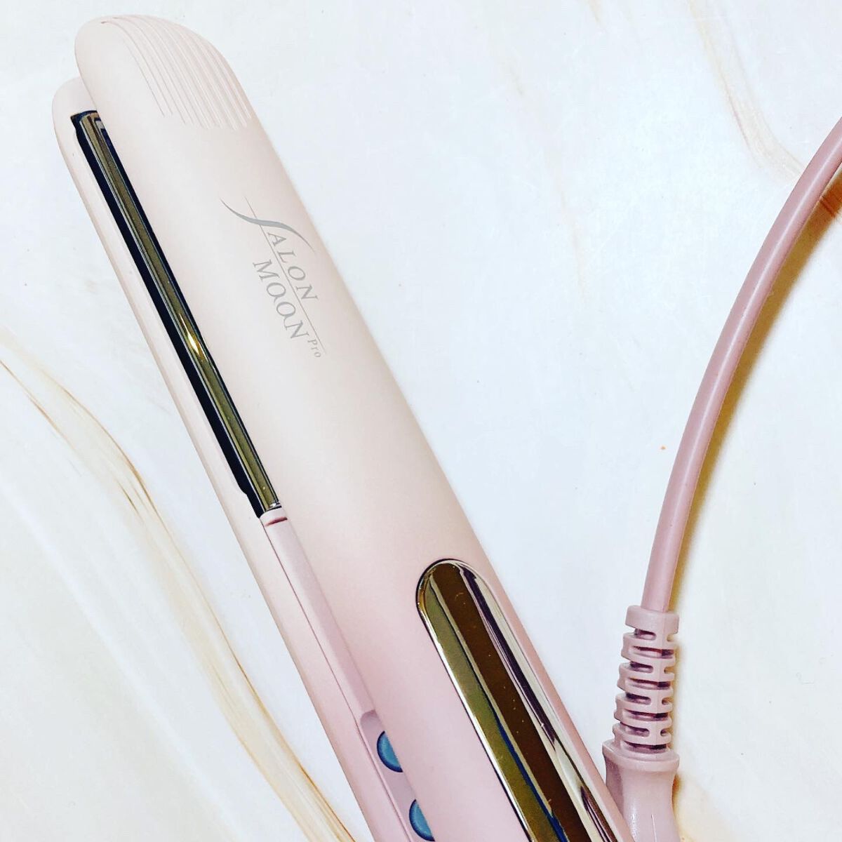 ミラーダブルイオンストレートヘアアイロン/SALONMOON/ストレートアイロンを使ったクチコミ（3枚目）