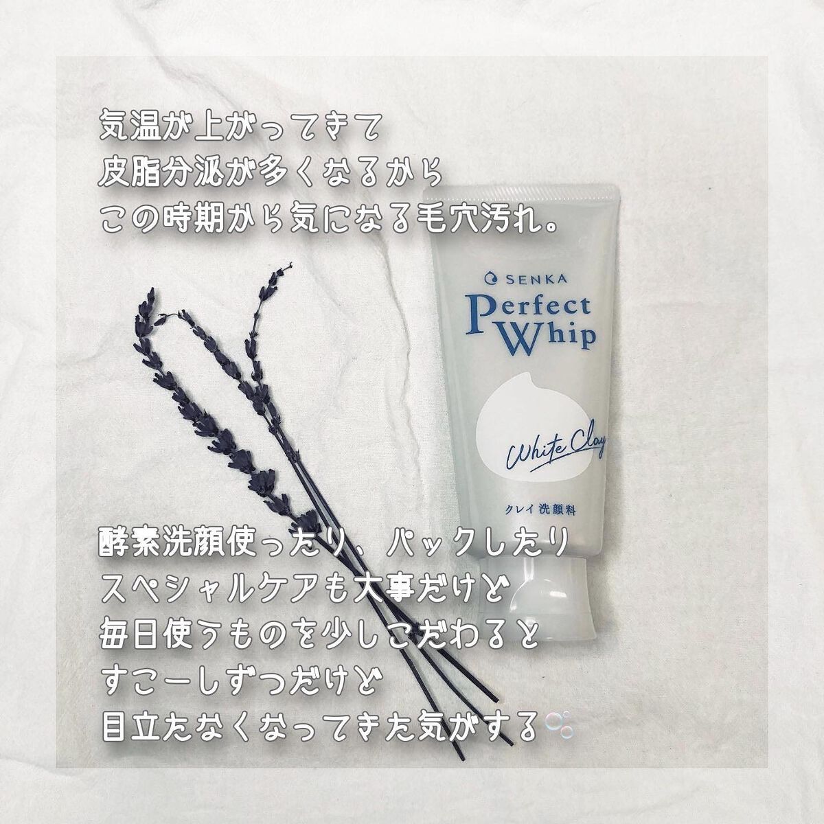 パーフェクトホワイトクレイ/SENKA（専科）/洗顔フォームを使ったクチコミ（2枚目）