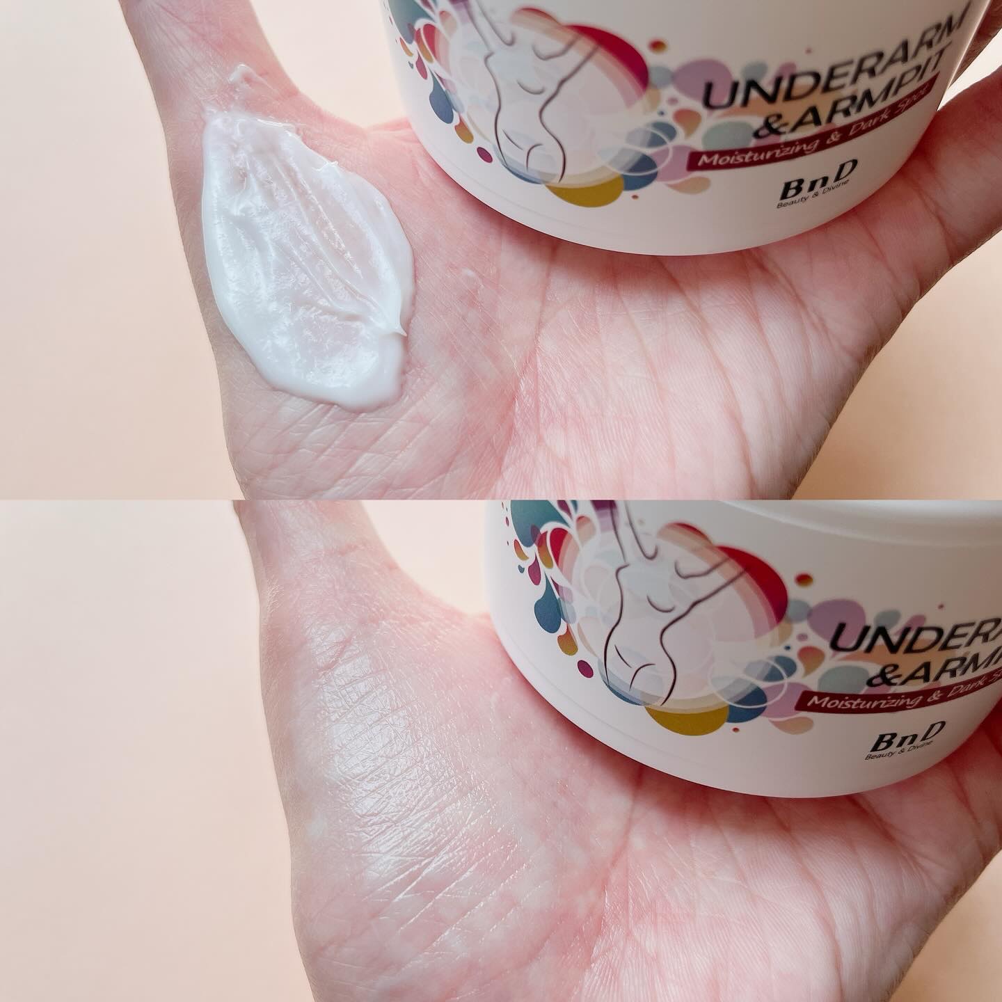 BnDアンダーアームクリーム(ボディクリーム)/BnD/デリケートゾーンケアを使ったクチコミ（3枚目）