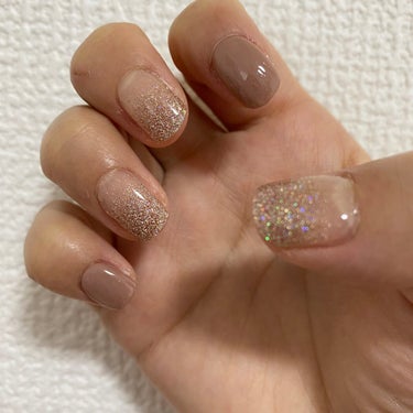 セミキュアジェルネイル（ハンド） NBS-003 N Basic Nails no.3/ohora/ネイルシールを使ったクチコミ（2枚目）