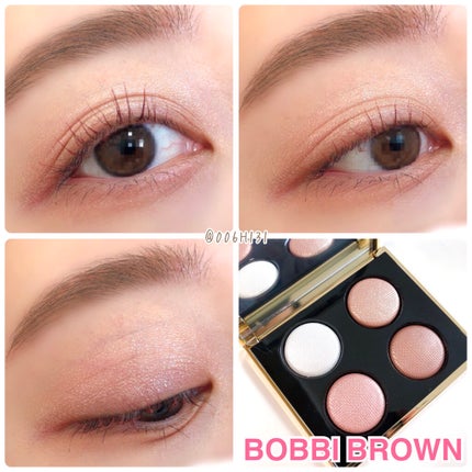 ピンク グロウ リュクス アイシャドウ パレット/BOBBI BROWN/アイシャドウパレットを使ったクチコミ(1枚目)