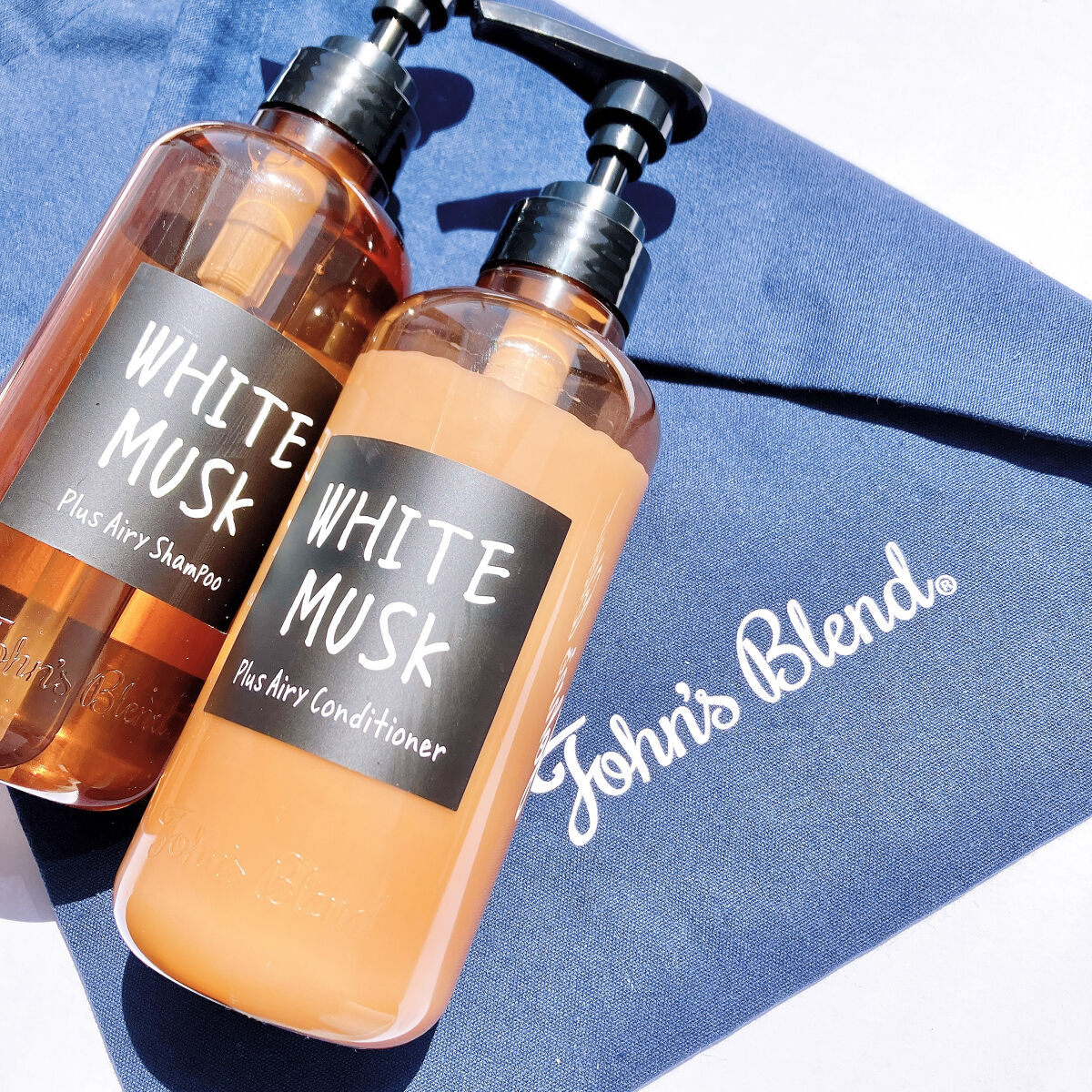 ホワイトムスク シャンプー／コンディショナー/John's Blend/市販シャンプーを使ったクチコミ（1枚目）