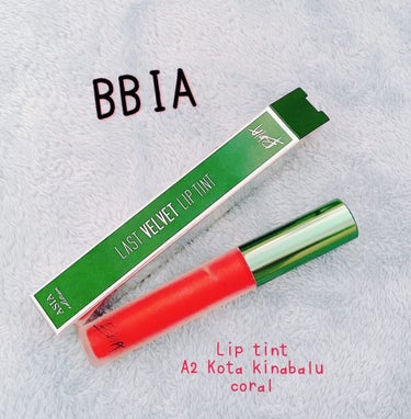 BBIA ラストベルベットティントのクチコミ「⭐︎
⭐︎
⭐︎
BBIA
LAST VELVET LIP TINT
A2 KOTA KINA.....」（1枚目）