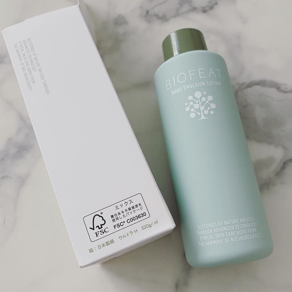 ナノエマルションローション/BIOFEAT. /化粧水を使ったクチコミ(3枚目)