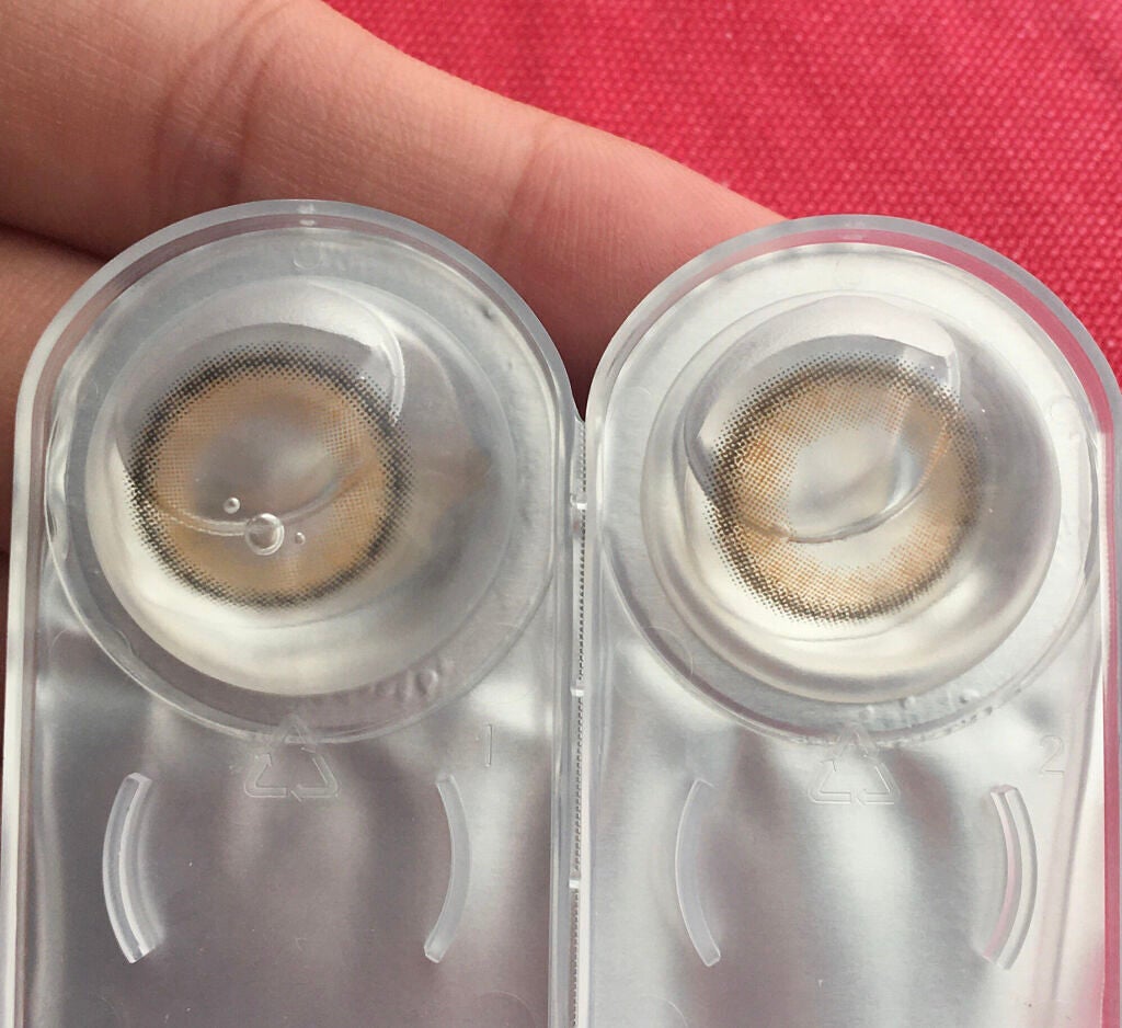 メランジェ シュエット ワンデー/melange+chouette/ワンデー(1DAY)カラコンを使ったクチコミ(2枚目)